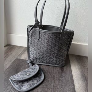 Goyard Gray Tote Bag